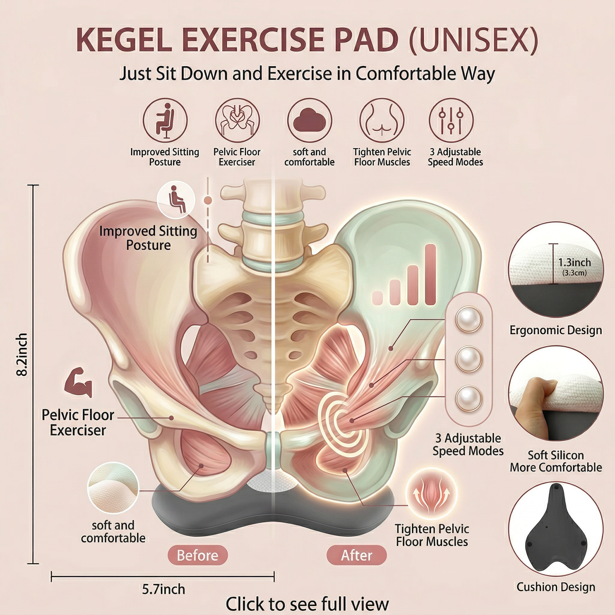 Pelvic floor muscle trainer